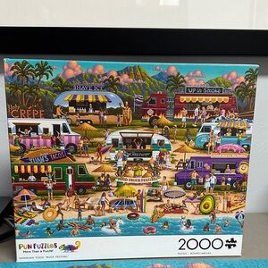 Hawaiian Food Truck Festival 2000-Piece Puzzle